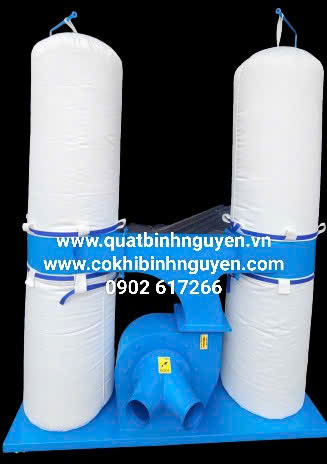 Thiết bị lọc bụi di động 2 túi